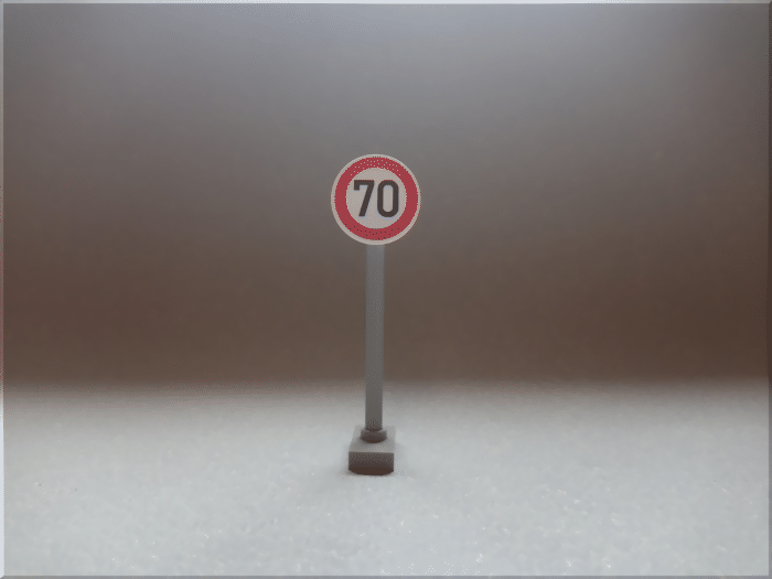 Max 70 Verkehrszeichen