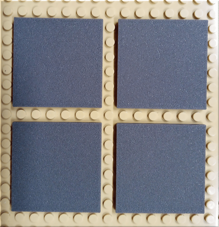 Fliese 6x6 Beton Optik Lego kompatibel